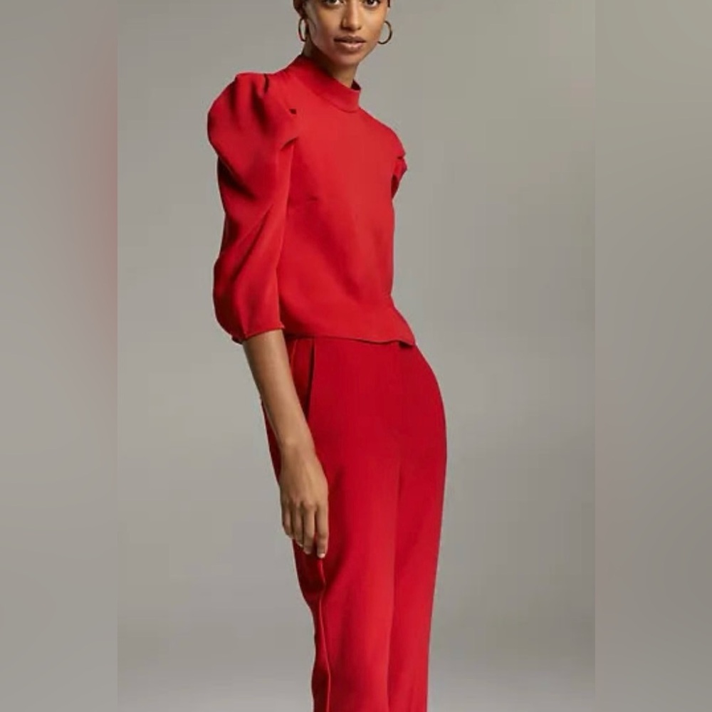 Babaton Kuma Red Blouse